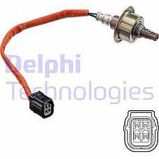 Sonda lambda 265mm HONDA CIVIC VIII CR-V III 1.6-2.2D 09.05- Delphi ES21305-12B1