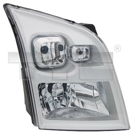Far Lampa frontala Stanga H4 electric cu motor culoare insert: cromat FORD TRANSIT TRANSIT TOURNEO -08.14 TYC TYC 20-11736-05-2