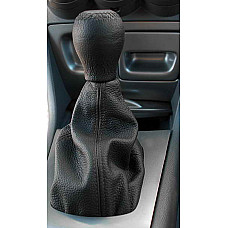 Protectie levier schimbator de viteze Gear change lever bellows leather neagra CARPASSION MMT CP10054