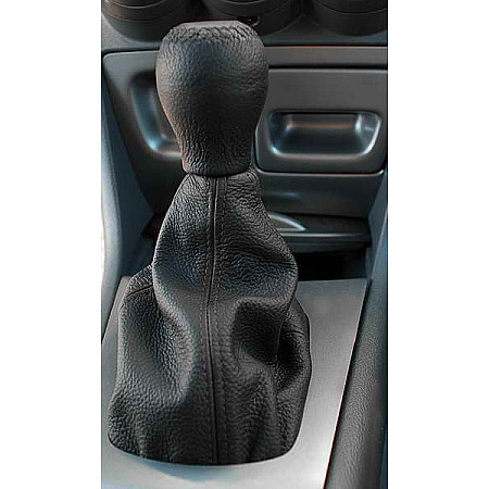 Protectie levier schimbator de viteze Gear change lever bellows leather neagra CARPASSION MMT CP10054