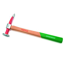 Alte dispozitive si unelte de manipulare a caroseriei ciocan tinichigiu TOPTUL cu un diametru de nas ascutit curbat cerc: 40mm lungime: 325mm TOPTUL JFAC0233