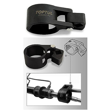 Instrumente speciale pt directie si suspensie Cheie bielete de directe Toptul pt strangerea si destrangerea bieletelor de directie raza 33-42mm. TOPTUL JEAH0142