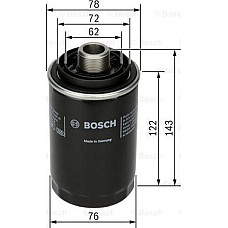 Filtru ulei se potriveste. AUDI A3 A4 ALLROAD B8 A4 B8 A5 A6 C7 A8 D4 Q3 Q5 TT SEAT ALHAMBRA ALTEA ALTEA XL EXEO EXEO ST LEON TO AUDI A5 (8F7), Sabrioleta, 02.2009 - 01.2017 BOSCH F 026 407 080