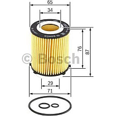 Filtru ulei se potriveste. MERCEDES A V177 A W176 A W177 B SPORTS TOURER W246 W242 B SPORTS TOURER W247 C A205 C C204 C C205 C T MERCEDES-BENZ GLA-CLASS (X156), Crossover, 12.2013 - BOSCH F 026 407 166