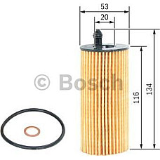 Filtru ulei se potriveste. BMW 1 F20 1 F21 2 F22 F87 2 F23 2 G42 G87 3 F30 F80 3 F31 3 G20 G80 G28 3 G21 3 G21 G81 3 GRAN TURISM BMW 1 (5 door) II (F20), Hatchback, 07.2011 - 06.2019 BOSCH F 026 407 205