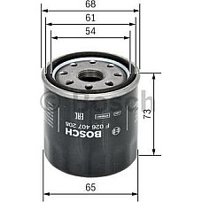Filtru ulei se potriveste. CITROEN C1 C1 II NISSAN CABSTAR PEUGEOT 107 108 TOYOTA AURIS AVENSIS AYGO CAMRY CARINA E VI CARINA IV TOYOTA CARINA E (_T19_), Sedan, 04.1992 - 09.1997 BOSCH F 026 407 208