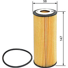 Filtru ulei se potriveste. MERCEDES A W176 A W177 AMG GT C190 AMG GT R190 AMG GT X290 C A205 C C205 C T-MODEL S205 C W205 CLA C1 MERCEDES-BENZ GLA-CLASS (X156), Crossover, 12.2013 - BOSCH F 026 407 237