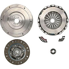 Set ambreiaj Clutch kit with rigid wheel and release bearing 228mm CITROEN BERLINGO MULTISPACE BERLINGO-MINIVAN C2 C3 I C3 Nexus F1C103NX
