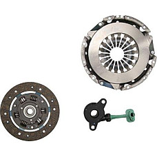 Set ambreiaj Kit ambreiaj cu rulment hidraulic 200mm DACIA DOKKER DUSTER-SUV SANDERO RENAULT CLIO II CLIO III CLI RENAULT MEGANE II (LM0/1_), Sedan, 08.2003 - Nexus F1R202NX