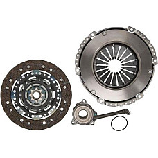 Set ambreiaj Kit ambreiaj cu rulment hidraulic 240mm AUDI A3 TT FORD GALAXY I SEAT ALHAMBRA LEON TOLEDO II SKODA VW GOLF IV (1J1), Hatchback, 08.1997 - 12.2007 Nexus F1W203NX