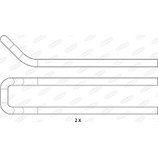 Set accesorii. placute frana Brake pad fitting kit rear MAN TGS I TGX I D2066LF06-D2868LF06 06.06- MAN TGS (56S / TGS), 10.2005 - Beral FAC176