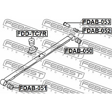 Bucsa arc foi FORD TOURNEO CONNECT (TOURNEO CONNECT/PJ2 / PJ), Dubita, 06.2002 - 12.2013 Febest FDAB-051
