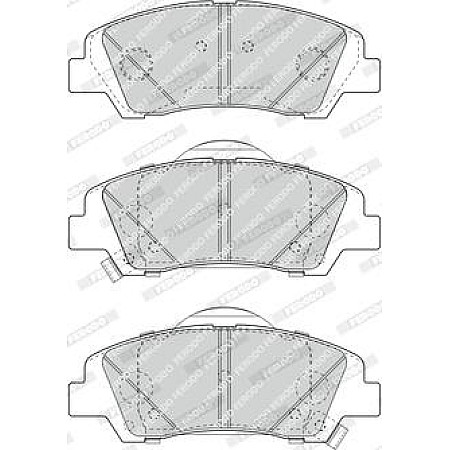 Set placute frana.frana disc Set placute frana Fata HYUNDAI I10 II I10 III 1.0-1.0LPG-1.2 08.13- HYUNDAI i10, Sedan, 12.2013 - Ferodo FDB4920