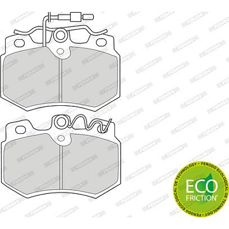 Set placute frana.frana disc Set placute frana Fata CITROEN AX C15 C15-MINIVAN C6 VISA PEUGEOT 106 I-HATCHBACK 20 PEUGEOT 305 II (581M), Sedan, 10.1982 - 07.1990 Ferodo FDB455
