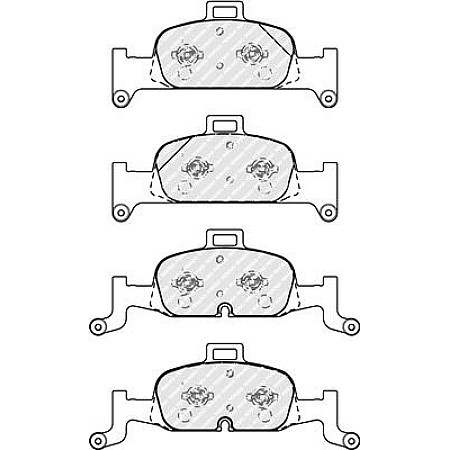 Set placute frana.frana disc Set placute frana Fata AUDI A4 ALLROAD B9 A4 B9 A5 A6 ALLROAD C8 A6 C8 A7 Q5 2.0-3.0 AUDI A6 Avant (4A5, C8), Kombi, 05.2018 - Ferodo FDB4616