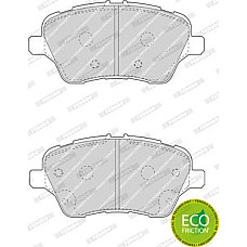 Set placute frana.frana disc Set placute frana Fata FORD B-MAX FIESTA VI TOURNEO COURIER B460 TRANSIT COURIER B46 FORD B-MAX (JK), Dubita, 10.2012 - Ferodo FDB4612
