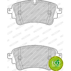 Set placute frana.frana disc Set placute frana Spate cu suplimente AUDI A4 ALLROAD B9 A4 B9 A5 A6 ALLROAD C8 A6 C AUDI Q5 II (FYB, FYG), Crossover, 05.2016 - Ferodo FDB4617