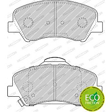 Set placute frana.frana disc Set placute frana Fata HYUNDAI ACCENT IV ACCENT V ELANTRA V I20 ACTIVE I20 II SOLARI HYUNDAI ACCENT (HC), Sedan, 01.2017 - Ferodo FDB4623