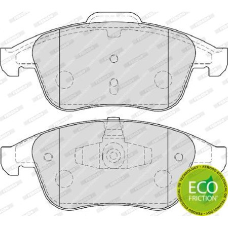 Set placute frana.frana disc Set placute frana Fata RENAULT CLIO IV FLUENCE GRAND SCENIC III LAGUNA LAGUNA III LA RENAULT MEGANE III (BZ0/1_, B3_), Hatchback, 11.2008 - Ferodo FDB4068