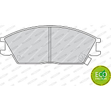 Set placute frana.frana disc Set placute frana Fata HONDA ACCORD II PRELUDE III HYUNDAI ACCENT ACCENT I LANTRA I HYUNDAI PONY (X-2), Hatchback, 10.1989 - 01.1995 Ferodo FDB435