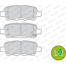 Set placute frana.frana disc Set placute frana Spate INFINITI EX FX G M M37 M45 Q50 Q60 Q70 QX50 I NISSAN ALTIMA NISSAN ALTIMA IV (L33), Sedan, 05.2012 - Ferodo FDB4324