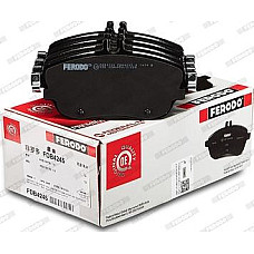 Set placute frana.frana disc Set placute frana Fata MERCEDES A W176 B SPORTS TOURER W246 W242 CLA C117 CLA SHOOTI MERCEDES-BENZ CLA Shooting Brake (X117), Turism, 01.2015 - 03.2019 Ferodo FDB4245