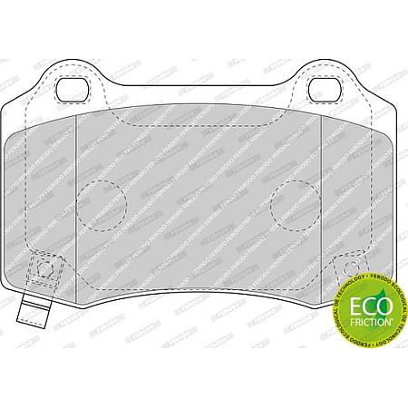 Set placute frana.frana disc Set placute frana Spate CHEVROLET CAMARO CHRYSLER 300C DODGE CHALLENGER CHARGER JEEP CHRYSLER 300 C Touring (LX, LE), Turism, 09.2004 - 12.2010 Ferodo FDB4777