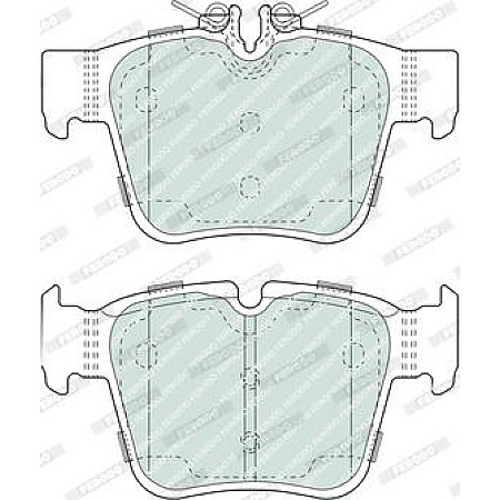 Set placute frana.frana disc Set placute frana Spate fara optionale MERCEDES C A205 C C205 C T-MODEL S205 C W205 MERCEDES-BENZ C-CLASS (A205), Sabrioleta, 06.2016 - Ferodo FDB5017