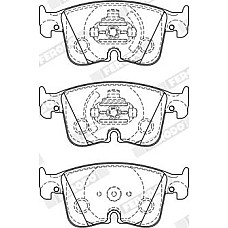 Set placute frana.frana disc Set placute frana Fata AUDI A3 A3 ALLSTREET SKODA OCTAVIA IV VW GOLF VIII 1.0-2.0D 0 Ferodo FDB5349