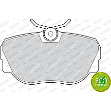 Set placute frana.frana disc Set placute frana Fata cu surub de ghidare a etrierului de frana BMW 3 E30 Z1 1.6 BMW 3 - II (E30), Sabrioleta, 09.1982 - 11.1993 Ferodo FDB660