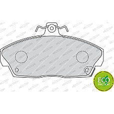 Set placute frana.frana disc Set placute frana Fata cu surub de ghidare a etrierului de frana HONDA CIVIC VI C ROVER 800, Compartiment, 08.1992 - 02.1999 Ferodo FDB613