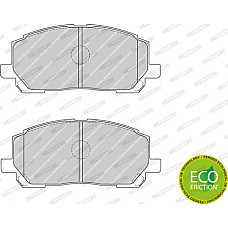 Set placute frana.frana disc Set placute frana Fata LEXUS RX TOYOTA HIGHLANDER HIGHLANDER - KLUGER 2.4-3.0-3.3 01 TOYOTA KLUGER V (_U2_), Crossover, 06.2000 - 12.2010 Ferodo FDB1911