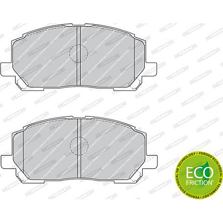 Set placute frana.frana disc Set placute frana Fata LEXUS RX TOYOTA HIGHLANDER HIGHLANDER - KLUGER 2.4-3.0-3.3 01 TOYOTA KLUGER V (_U2_), Crossover, 06.2000 - 12.2010 Ferodo FDB1911