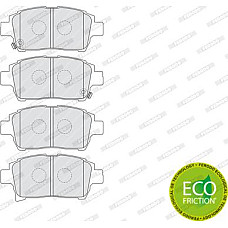 Set placute frana.frana disc Set placute frana Fata GREAT WALL C50 FLORID VOLEEX C20R TOYOTA COROLLA COROLLA VERS TOYOTA YARIS VERSO (_P2_), Van, 03.2000 - 09.2005 Ferodo FDB1985