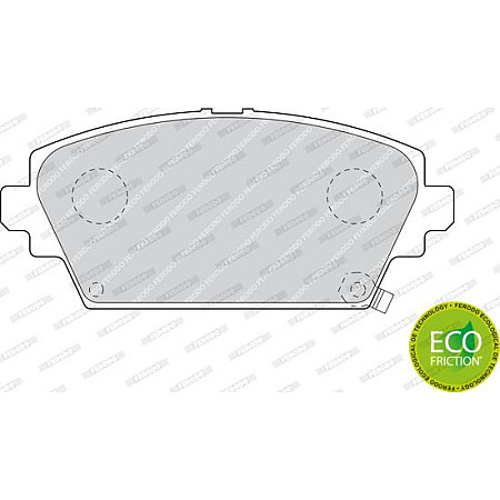 Set placute frana.frana disc Set placute frana Fata HONDA ACCORD VI MG MG ZR MG ZS 1.8-2.5 10.98-10.05 NISSAN PRIMERA (WP12), Turism, 01.2002 - Ferodo FDB1439