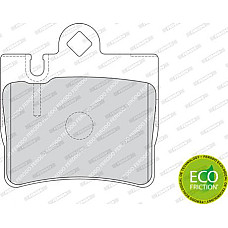 Set placute frana.frana disc Set placute frana Spate MERCEDES S C215 S W220 2.8-6.3 10.98-03.06 MERCEDES-BENZ S-CLASS (C215), Compartiment, 03.1999 - 12.2006 Ferodo FDB1427