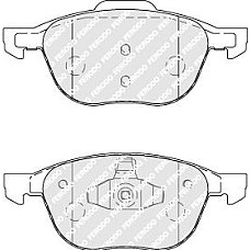 Set placute frana.frana disc Set placute frana Fata cu lacat VOLVO C30 C70 II S40 II V40 V50 FORD C-MAX C-MAX II FORD FOCUS II (DB3), Sabrioleta, 10.2006 - 09.2010 Ferodo FDB1594