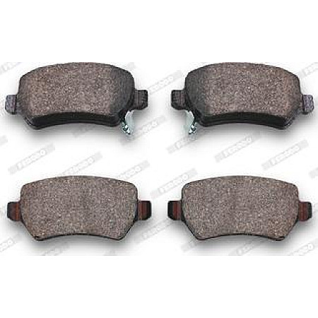 Set placute frana.frana disc Set placute frana Spate cu suplimente cu surub de ghidare a etrierului de frana C OPEL ZAFIRA / ZAFIRA FAMILY B (A05), Dubita, 07.2005 - 05.2019 Ferodo FDB1521
