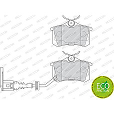 Set placute frana.frana disc Set placute frana Spate cu primavara cu surub de ghidare a etrierului de frana AU SKODA FELICIA I (6UF, 6U7), Ridica, 10.1995 - 04.2002 Ferodo FDB1645