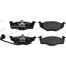 Set placute frana.frana disc Set placute frana Fata cu lacat SKODA FABIA I FABIA I PRAKTIK FABIA II ROOMSTER PRAK SKODA FABIA I (6Y5), Combi, 04.2000 - 12.2007 Ferodo FDB1634