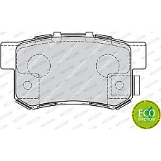 Set placute frana.frana disc Set placute frana Spate ACURA RL TL HONDA ACCORD IV ACCORD VII CIVIC III CIVIC IV CI HONDA JAZZ III (GE_, GG_, GP_, ZA_), Hatchback, 10.2007 - Ferodo FDB1679