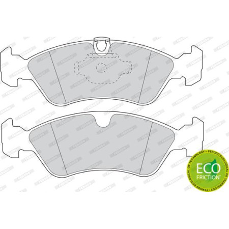 Set placute frana.frana disc Set placute frana Fata cu lacat DAEWOO CIELO PRINCE OPEL ASTRA F ASTRA F CLASSIC AST DAEWOO CIELO, Sedan, 06.1994 - 12.2007 Ferodo FDB1067