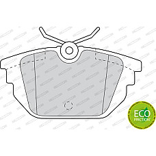 Set placute frana.frana disc Set placute frana Spate cu surub de ghidare a etrierului de frana ALFA ROMEO 145 FIAT TIPO (160_), Hatchback, 07.1987 - 10.1997 Ferodo FDB1113