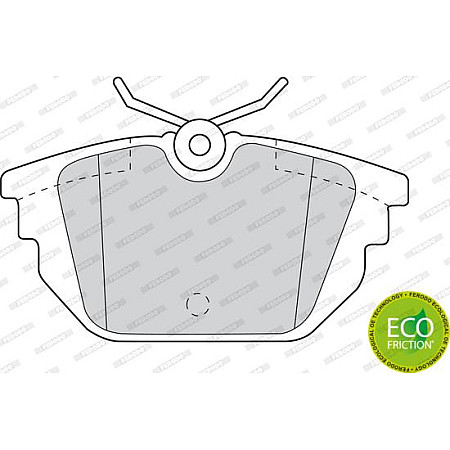 Set placute frana.frana disc Set placute frana Spate cu surub de ghidare a etrierului de frana ALFA ROMEO 145 FIAT TIPO (160_), Hatchback, 07.1987 - 10.1997 Ferodo FDB1113