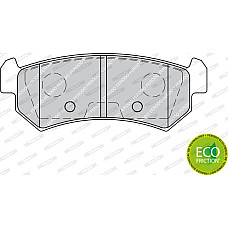 Set placute frana.frana disc Set placute frana Spate CHEVROLET AVEO - KALOS LACETTI NUBIRA REZZO DAEWOO LACETTI N CHEVROLET LACETTI (J200), Hatchback, 03.2003 - Ferodo FDB1889