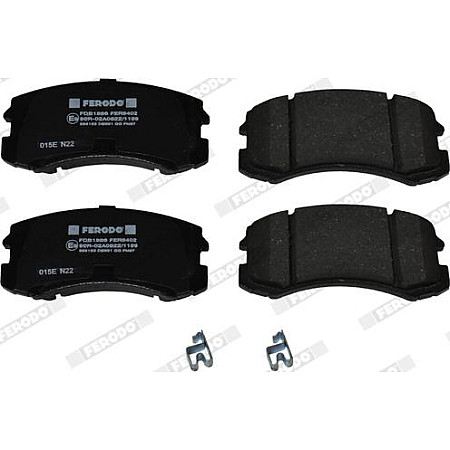 Set placute frana.frana disc Set placute frana Fata MITSUBISHI GALANT IX LANCER VII LANCER VIII SPACE RUNNER 1.3- MITSUBISHI LANCER VIII (CX_A), Sportback, 10.2007 - Ferodo FDB1886