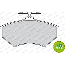 Set placute frana.frana disc Set placute frana Fata cu surub de ghidare a etrierului de frana SEAT AROSA CORDO VW POLO Variant III (6V5), Turism, 04.1997 - 09.2001 Ferodo FDB1312