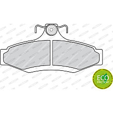 Set placute frana.frana disc Set placute frana Spate CHEVROLET ASTRA ZAFIRA DAEWOO KORANDO LEGANZA MUSSO NUBIRA T CHEVROLET ASTRA, Hatchback, 09.1998 - 12.2011 Ferodo FDB1336