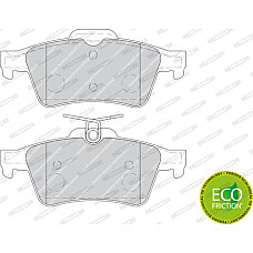 Set placute frana.frana disc Set placute frana Spate cu primavara CADILLAC CTS CITROEN C5 III FORD FOCUS IV KUGA MAZDA 3 (BK), Hatchback, 10.2003 - 12.2009 Ferodo FDB1766