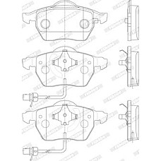 Set placute frana.frana disc Set placute frana Fata AUDI A4 B5 A6 C5 SKODA SUPERB I VW PASSAT B5 PASSAT B5.5 1.6- AUDI A6 (4A2, C4), Sedan, 06.1994 - 10.1997 Ferodo FDB1717